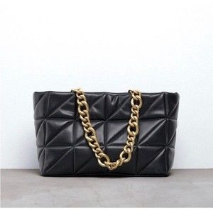 ZARA Black Quilted bag